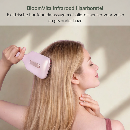 BloomVita Infrarood Haarborstel
