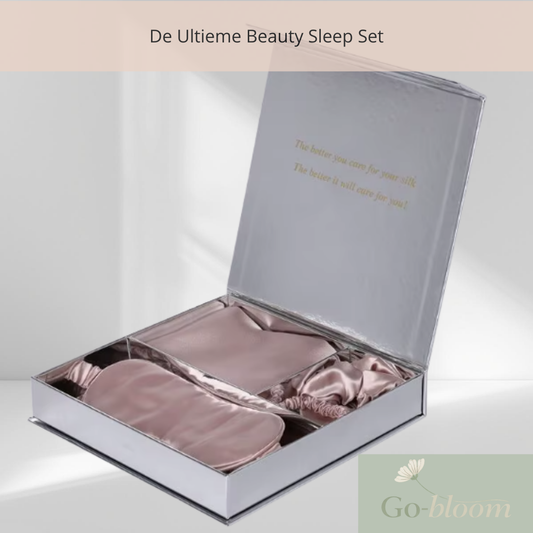 SilkGlow Beauty Slaapset | Voor Gladder Haar & Stralende Huid