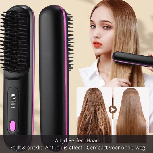 SilkSmooth Stijlborstel | Glad Haar in Minuten