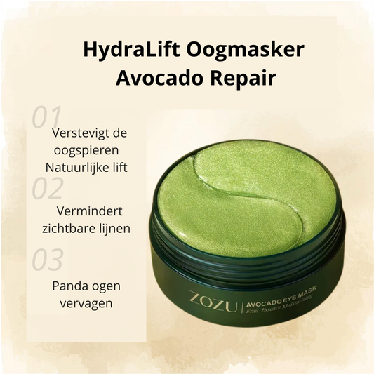 HydraLift eye mask | Gold Collagen / Avocado Repair