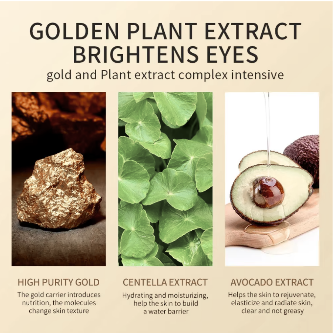 HydraLift eye mask | Gold Collagen / Avocado Repair