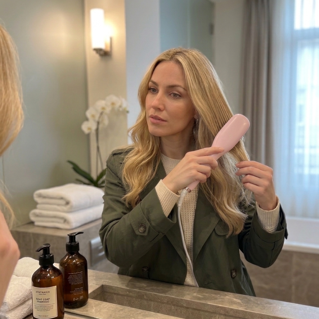 SilkSmooth Stijlborstel | Glad Haar in Minuten